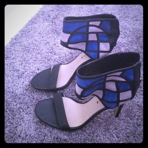 Via spiga open toe heels